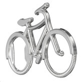 Stainless Steel Bicycle Shape Keychain Bottle Beer Cap Opener Keyring EDC Tool