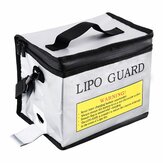 Lipo बैटरी सुरक्षा बैग 215x145x165mm पोर्टेबल विस्फोट रोधी और अग्निरोधी स्टोरेज बैग RC ड्रोन बैटरीज के लिए
