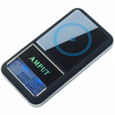 Balança de bolso digital AMPUT 0,01g x 200g com função de desligamento automático e proteção contra sobrecarga