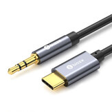 Biaze USB Tip C Araba AUX Ses Kablosu 3.5mm Jack Kadın Hoparlör Kablosu için Kulaklık kulaklık AUX Kablosu Huawei Samsung için