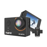 ThiEYE T5 Pro 4K Ultra HD Estabilizador de vídeo WiFi EIS Controle Remoto Câmera de ação esportiva à prova d'água