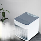 Bakeey USB Tischventilator Tragbare Luftkühler Klimaanlagenlüfter Kühlgerät Luftbefeuchter für Büro