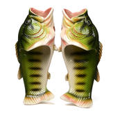 Kreatív Fish stílusú strandcipő szimulációs papucs nőknek és férfiaknak