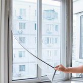 Écran moustiquaire en maille pour fenêtre, protège des moustiques et des insectes avec bande adhésive