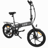 [EU DIRECT] Электровелосипед PVY Z20 PRO 36V 10.4Ah батарея 500W мотор 20 дюймовые шины 80 км максимальный пробег Максимальная нагрузка 150 кг Складной электрический велосипед