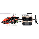 JCZK 450L V2 DFC 6CH 3D Acrobacias aéreas One Botón Rescate Información Retorno Smart RC Helicóptero RTF con AT9S PRO Transmisor