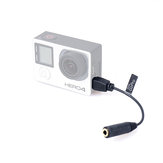 Comica CVM-GPX Female 3,5 мм Аудио Микрофон Кабельный адаптер для GoPro Hero 3 3 Plus 4 