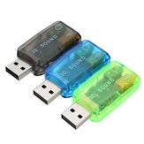 USB2.0 5.1-kanałowy zewnętrzny dźwięk Karta dźwiękowa Mic Record Speaker Adapter audio Gniazdo słuchawkowe
