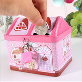 Cute Kids Stationery Gift Creative House Design Κουμπαράς ανταλλακτικών εξοικονόμησης χρημάτων Piggy Bank