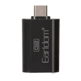 Adaptador OTG Earldom Micro USB para tablet e celular