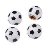 4PCS 8mm Stylish Football Design Tire Wheel Tyre Valve Caps Cover for Car Truck Motorcycle Bike