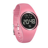 Relógio inteligente à prova d'água com tela LCD XANES T5E, pedômetro, pulseira inteligente de fitness para mulheres, Mi Band