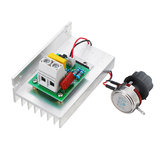 Thermostat de gradateur électronique de contrôle de vitesse de régulateur de tension électronique de contrôle de SCR de CA 220V 10000W