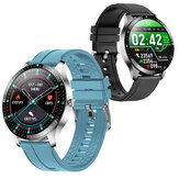 [Bluetooth 5.0] SENBONO S80 Full Touch HD Bildschirm Herzfrequenz-Blutdruckmessgerät 30 Tage Standby-Mehrfachzifferblatt IP68 Wasserdichte ultradünne Smartwatch