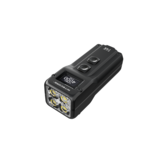 Nitecore T4K 4 * XP-L2 4000lm Süper Parlak OLED Ekran Cep Feneri USB Şarj Edilebilir Mini Klips Işık Yüksek Lümenli Taşınabilir LED El Feneri Bisiklet Balıkçılık Kamp İçin