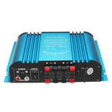 Amplificador estereofónico audio digital de 50W DC 12V 4CH USB SD FM + Controle Remoto 