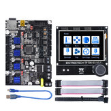 BIGTREETECH® SKR Mini E3 V2 Steuerplatine mit TMC2209 Treiber + TFT35 E3 V3.0 Touchscreen-Set für Ender 3 Pro Ender 5 3D-Drucker Teile