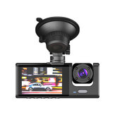 S1 2-calowy rejestrator jazdy 3-way HD 1080P Trzy-soczewkowy monitor parkowania z nocnym widzeniem Car DVR