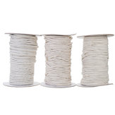 3/4/5/6mm natürliches weiß geflochtenes Baumwoll-Twist-Kordseil DIY Craft Macrame String