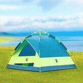Tenda automatica ZENPH per 3-4 persone, impermeabile con rivestimento in PU da 1000 mm e tenda parasole per campeggio all'aperto.