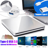 Slim USB Harici CD Yakıcı Okuyucu Oynatıcı CD / DVD Oynatıcı Optik Sürücü PC Laptop Windows için