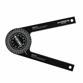 Goniometro per sega a mano in lega di alluminio con cercatore angolare digitale, misuratore di spigoli e strumento di misurazione per falegnameria