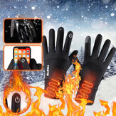 Women Men Winter Cycling Gloves Women Men Full Finger Velvet Waterproof Skidproof Climbing Warm Glove