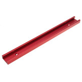 Univerzális piros 300–1220 mm-es T-horonyos T-sínsínű vágópajzs rögzítőhely 30x12,8 mm asztali fűrészmaróhoz