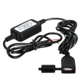 Chargeur USB étanche pour moto DC12-24V 5V 2A pour téléphone GPS tablette