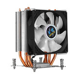 CPU Cooler Fan 4 Copper Heatpipesipes 90mm RGBA urora Light Cooling Fan for Compurter Intel LGA 2011 CPU Cooler Heatsink Radiator