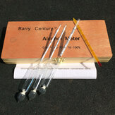 Kit de ferramentas de medição de concentração de álcool composto por termômetro, hidrômetro e barra de teste