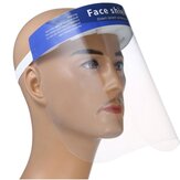 Masque de protection facial anti-éclaboussures avec protection complète du visage et bande réglable contre les projections et la salive - lot de 5