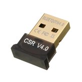Mini Inalámbrico Dongle CSR 4.0 Bluetooth Adaptador V4.0 USB 2.0/3.0 para Win 7/8/10/XP para Vista 32/64