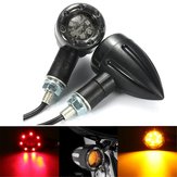 Clignotants LED universels pour motos, feu arrière de freinage et feu de position