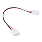  RGB 10mm 2Pin 10mm 5050 Connectors Adapter LED Strip Connector 