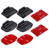 PULUZ PU09 Curved Flat Surface Mounts Stickers for Action Sport Camera