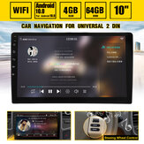 Видеоплеер iMars 10 дюймов 2DIN для автомобиля с CarPlay 2+64 ГБ для системы Android 10.0 со встроенным WiFi GPS Bluetooth
