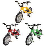 Conjunto de bicicleta de liga de dedo legal para crianças, modelo raro, brinquedo pequeno e mini