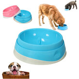 Pet Dog Feeding Supplies Cat Dog Interactive Maze Slow Food Bowl Plastic Bowl
