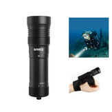 [EU Direct] SMACO F2 IPX8 Monolation Strong Light Diving Flashlight Underwater 50m Professional Diving Operation Patrol LEDD Torch