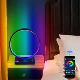 Creatieve RGB LED-bureaulamp Slim nachtlampje Intelligente verlichting Slaapkamer Studiekamer Woonkamer Atmosfeerverlichting