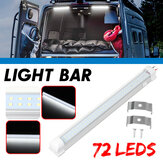 12-24V 6W Luz de tira rígida de LED para interiores, lámpara de techo para caravanas de RV, remolques y furgonetas de acampada