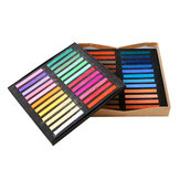 Marie's F2012 Color Chalk Painting Crayon Soft Dry Pastel Dye Hair 12/24/36/48 Colors/Set Art Drawing Set Office School Students Art Supplies