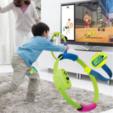 Mini Version NS Ring Fit Somatosensorisches Sportspiel Kinder Fitness Übung + Beinriemen Für Nintendo Switch Ring-Con
