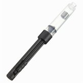 1PC stylo plume en plastique Transparent Tube corps stylo convertisseur prenant des cartouches d'encre fournitures de bureau scolaire