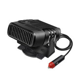 12V 24V 500W 360 Degree Portable Car Truck Air Heater Cooling Fan Windscreen Defogging