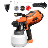 TOPSHAK TS-SG2 700W 1200ml Wired Electric Paint Sprayer Watering Can Tool HVLP Paint Spray Tool with 3 Size Copper Nozzles