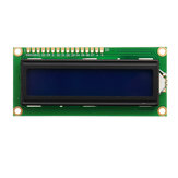 1Pc 1602 عرض حرف LCD وحدة الإضاءة الخلفية الأزرق Geekcreit لأجهزة التحكم الرسمية التي تعمل مع اللوحات Arduino