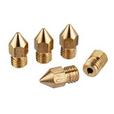 5PCS 1.75mm/0.4mm Copper Thread Extruder Nozzle For 3D Printer