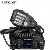 Stazione radio RETEVIS RT95 per auto a due vie, 200CH, 25 W, alta potenza VHF UHF, radio mobile per auto, CHIRP Ham, trasmettitore-ricevitore radio per auto